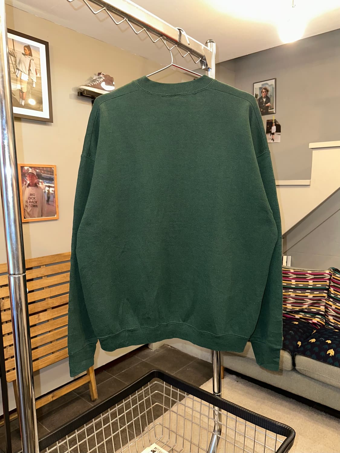 90’s Disney Goofy logo embroidery sweats 상품이미지9