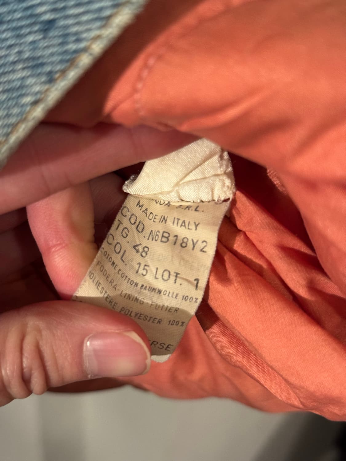 80s armani jeans jacket (48) 상품이미지7