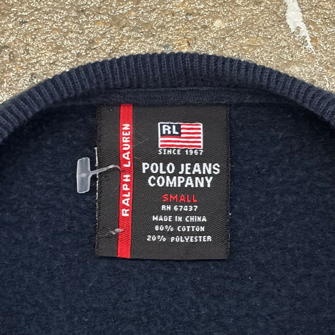 00s 미국 빈티지 폴로랄프로렌 폴로진 빅로고 맨투맨 상품이미지6