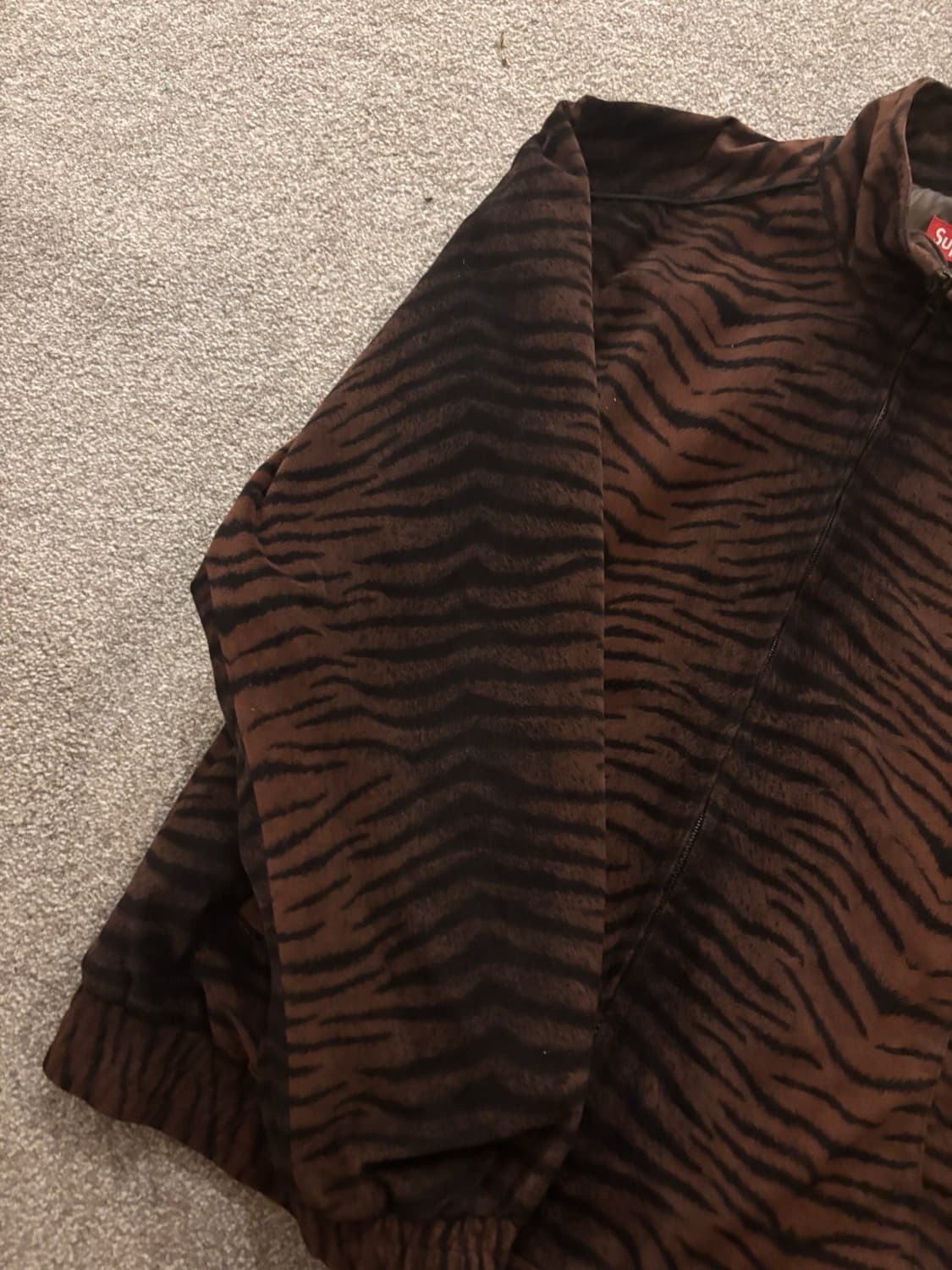 슈프림 타이거 스트라이프 트랙 자켓 상품이미지3