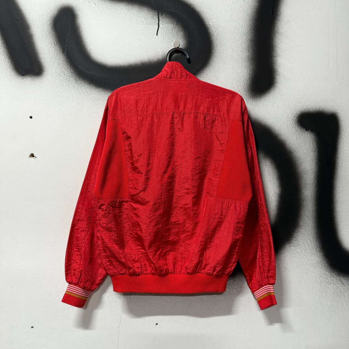 80-90 아디다스 올드스쿨 파이어버드 우븐 집업 자켓 상품이미지2