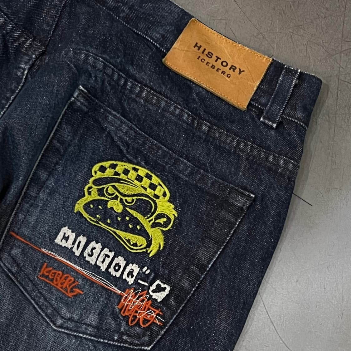  아이스버그 자수 데님팬츠 y14386 상품이미지6