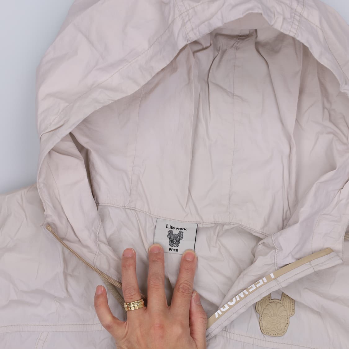 F 라이프워크 여성 크롭 바람막이 0202H1 상품이미지3