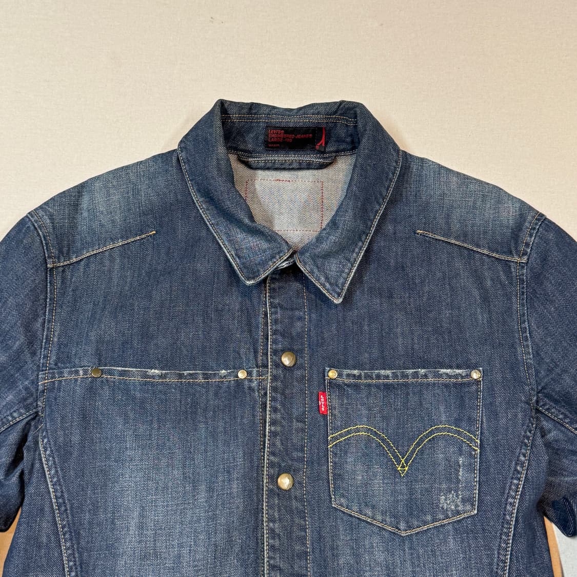 L) 리바이스 엔지니어드 데님 청 자켓 상품이미지3
