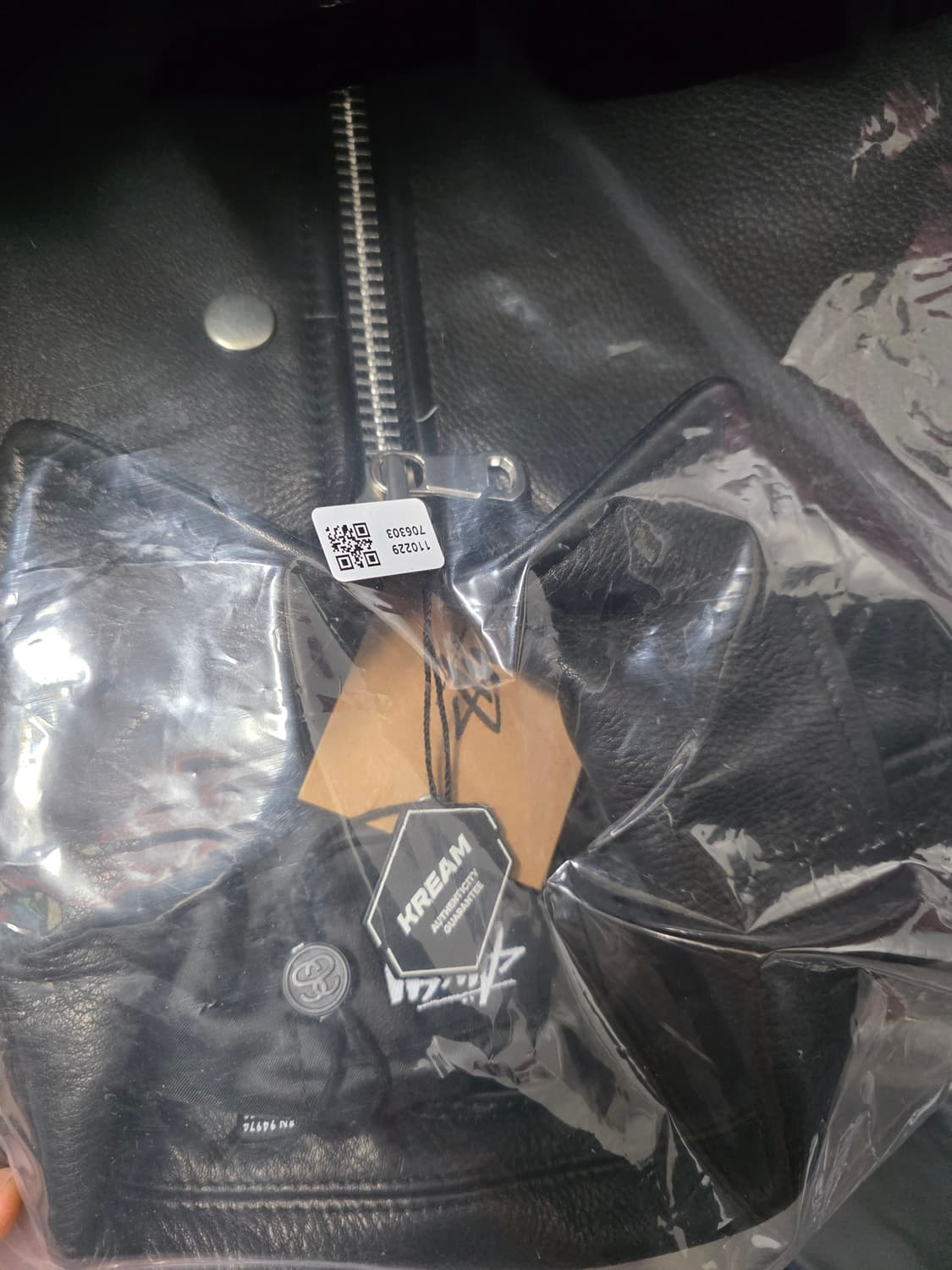 3일간 할인(새상품) 스투시 플라이트 레더자켓 XL 상품이미지3