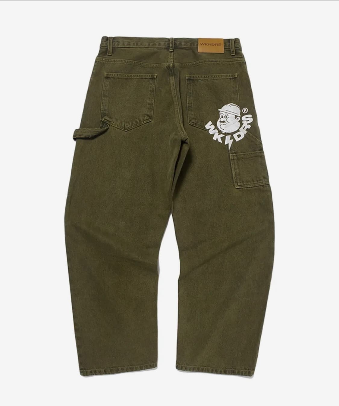 위캔더스 워커팬츠 WKNDRS WORKER PANTS 카키 (새상품) 상품이미지1