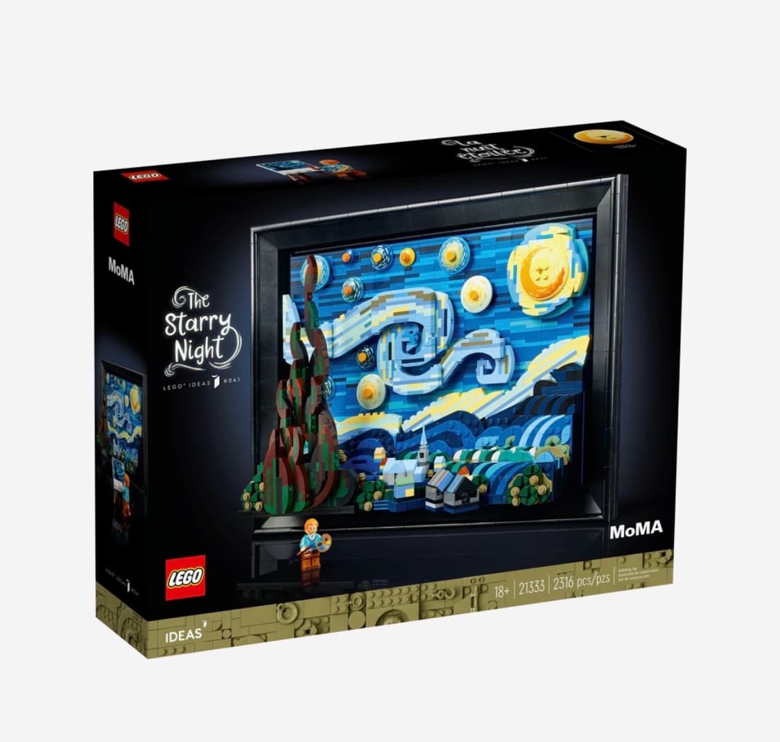 (새상품)lego 반고흐 별이 빛나는 밤 상품이미지1