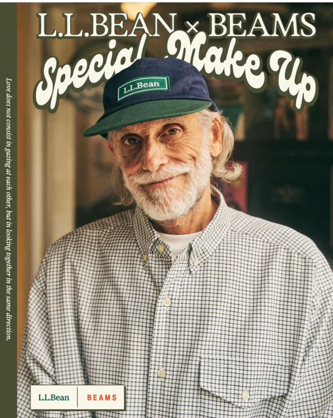 엘엘빈 x 빔즈 롱빌캡 네이비 상품이미지1