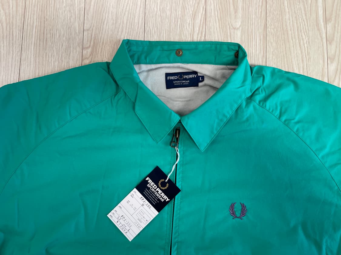 프레드페리 90s JAPAN 트윌 블루종 1번 Fred Perry OLD 상품이미지2