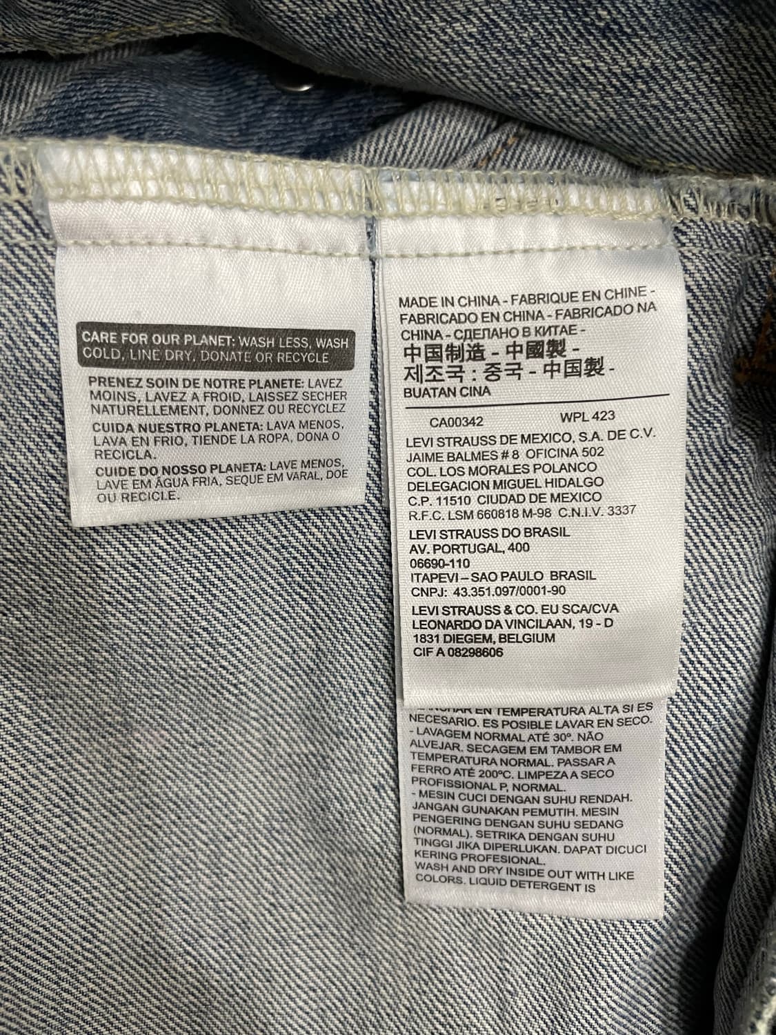 리바이스 트러커 데님 자켓 청자켓 상품이미지8