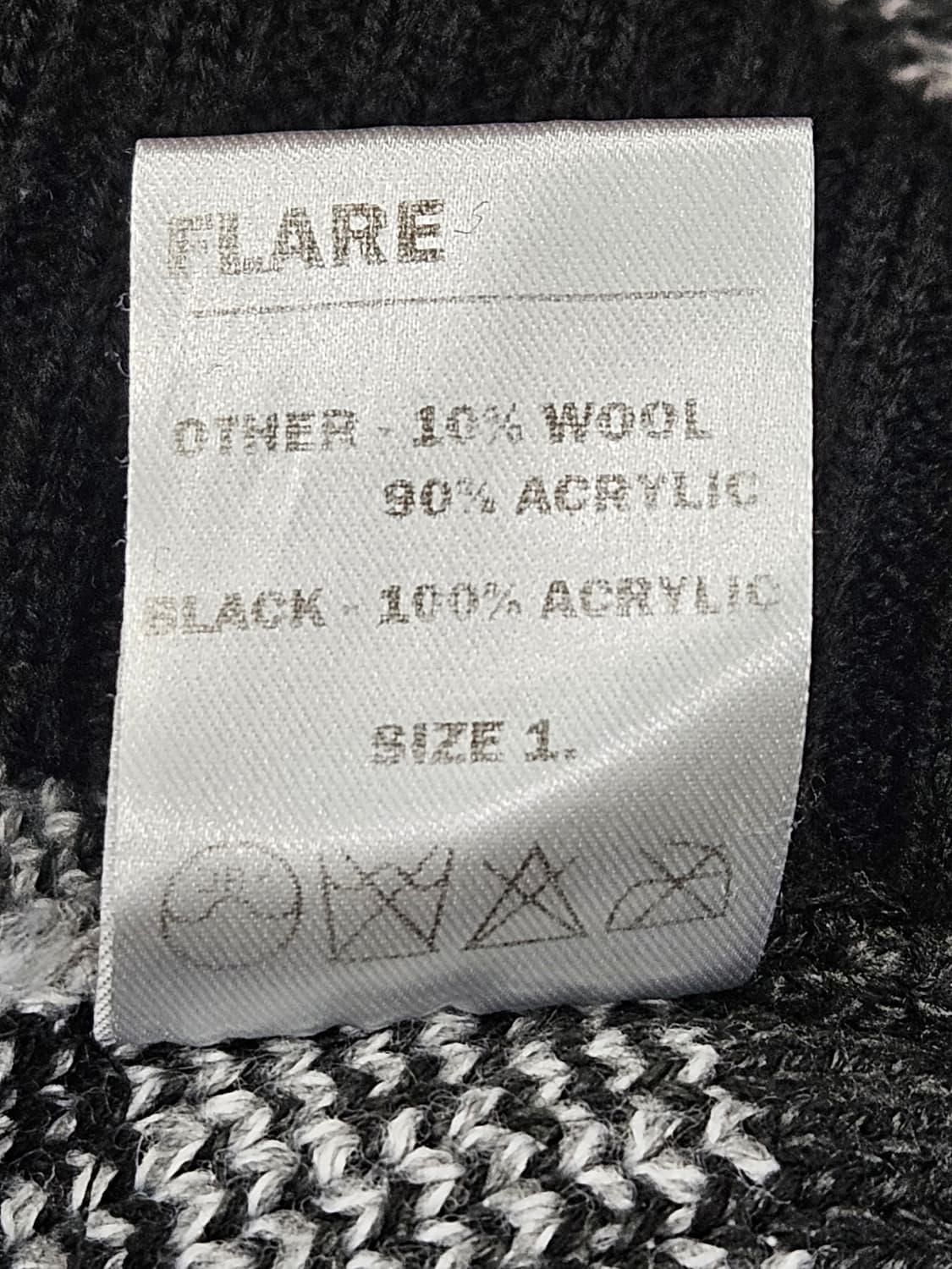 플레어업(FlareUp) 차콜믹스 니트 L 상품이미지4