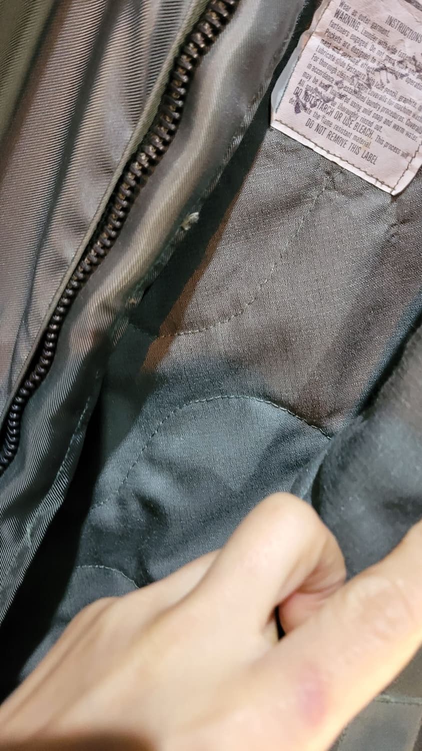 미 공군 cwu-64/p 노멕스 커버롤 상품이미지8