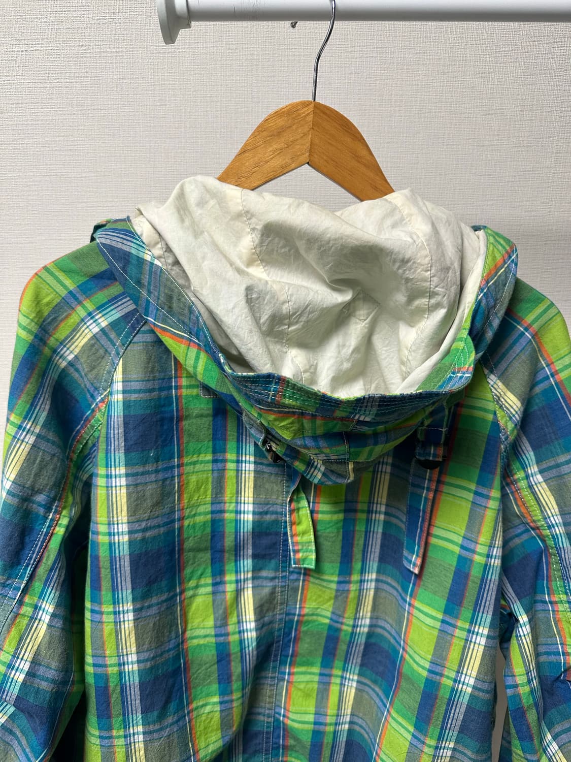 이스트로그 멀티체크 foul weather parka 상품이미지5