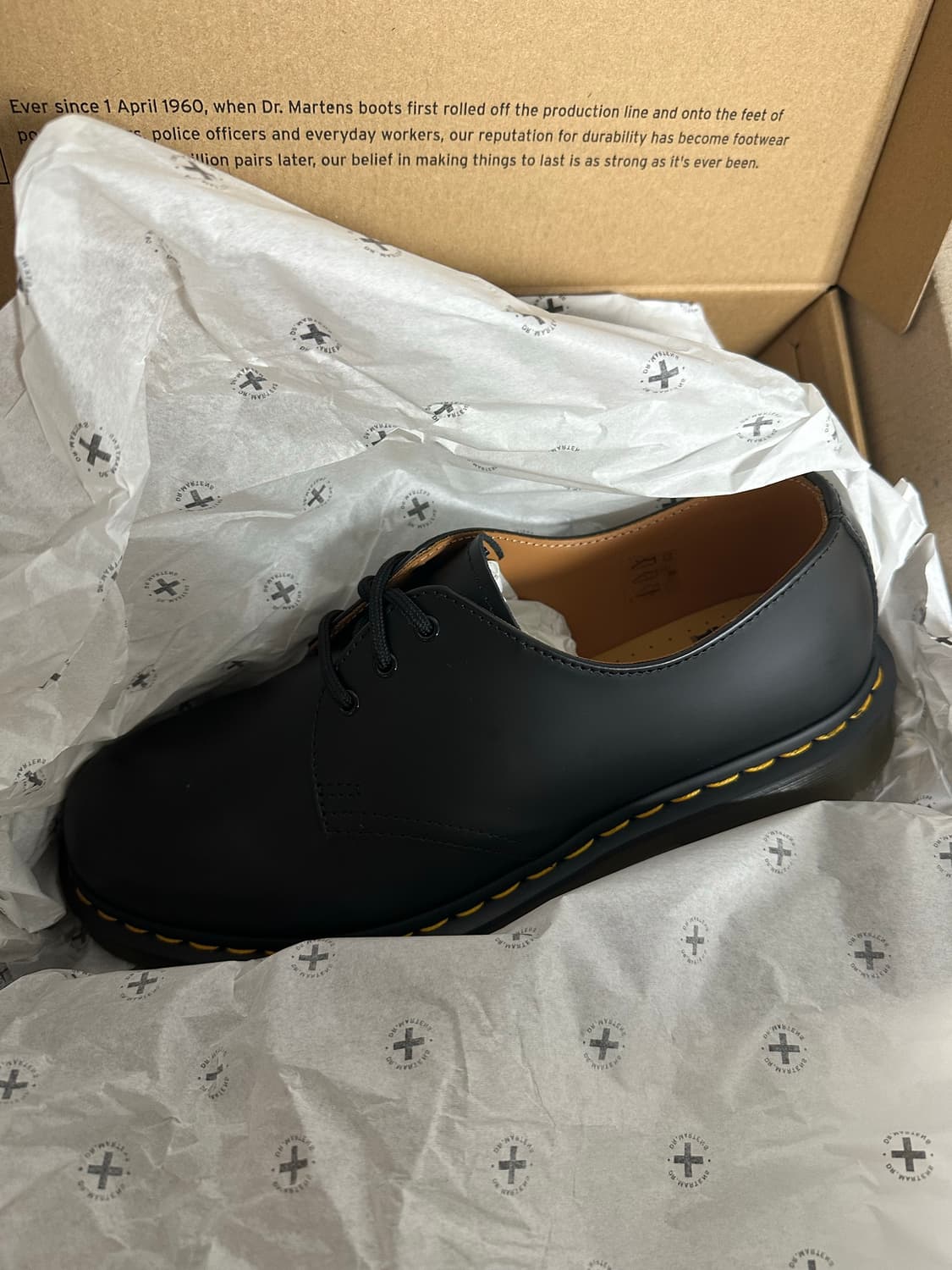 닥터마틴 1461 스무스 블랙 상품이미지3