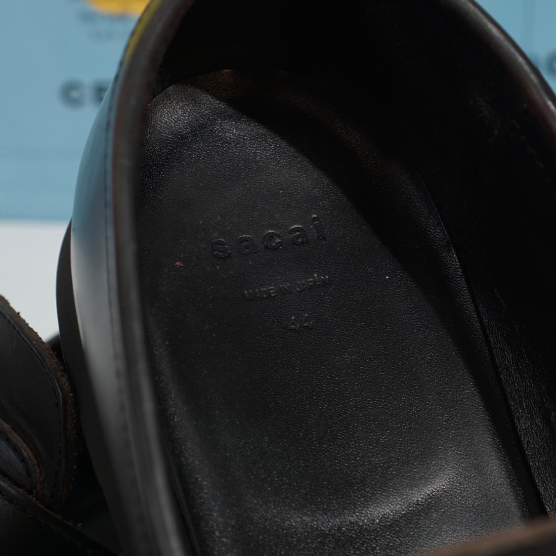 사카이 레더 더블 페니로퍼 상품이미지5