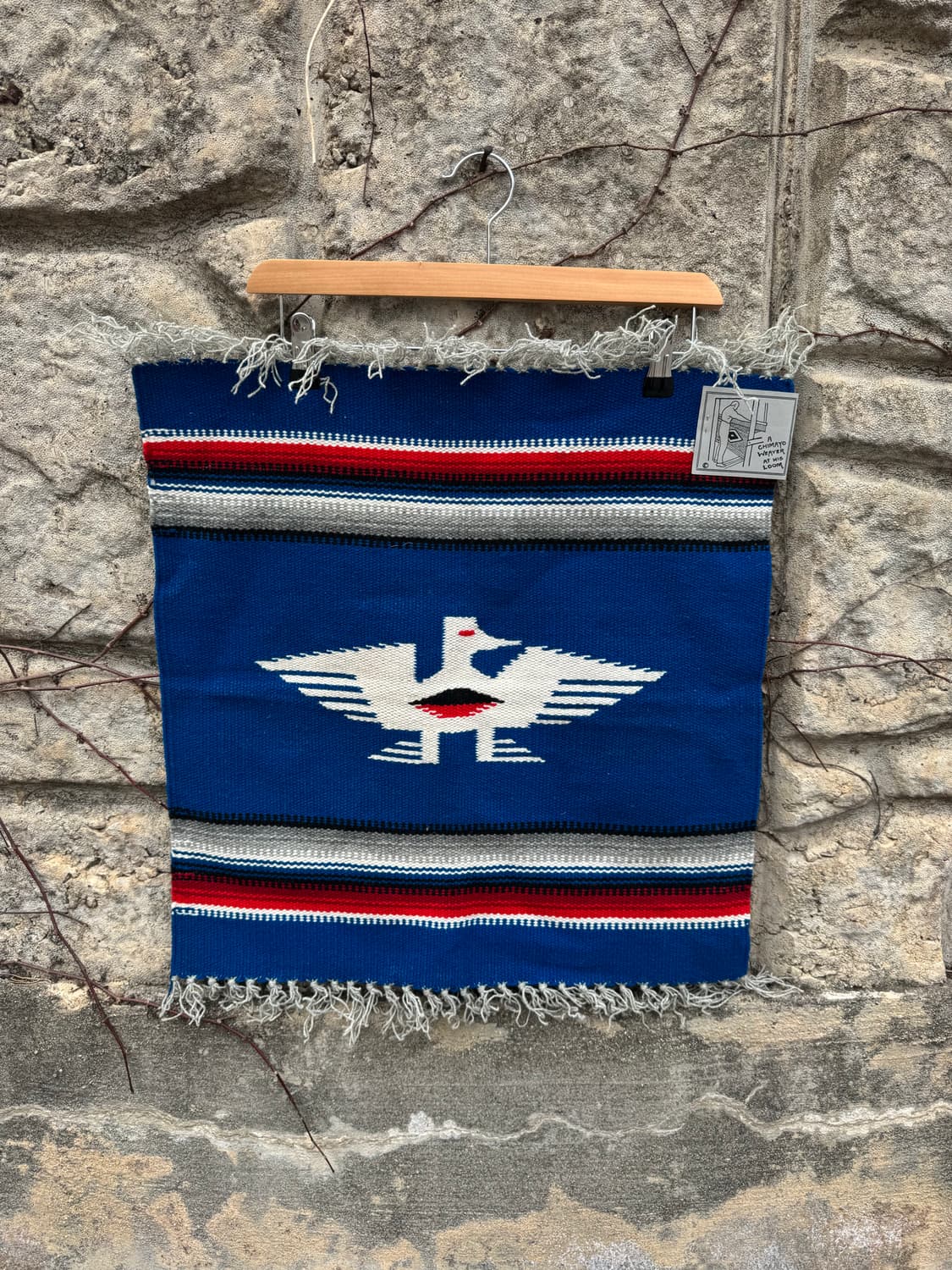 50s 간스크래프트 빈티지 핸드 우븐 울 치마요 러그 오르테가 상품이미지3