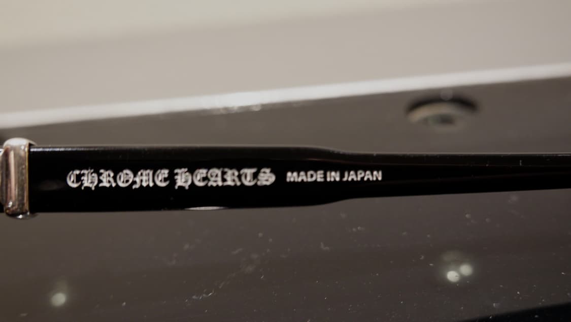 크롬하츠 콕스어커 블랙/실버 안경 상품이미지9