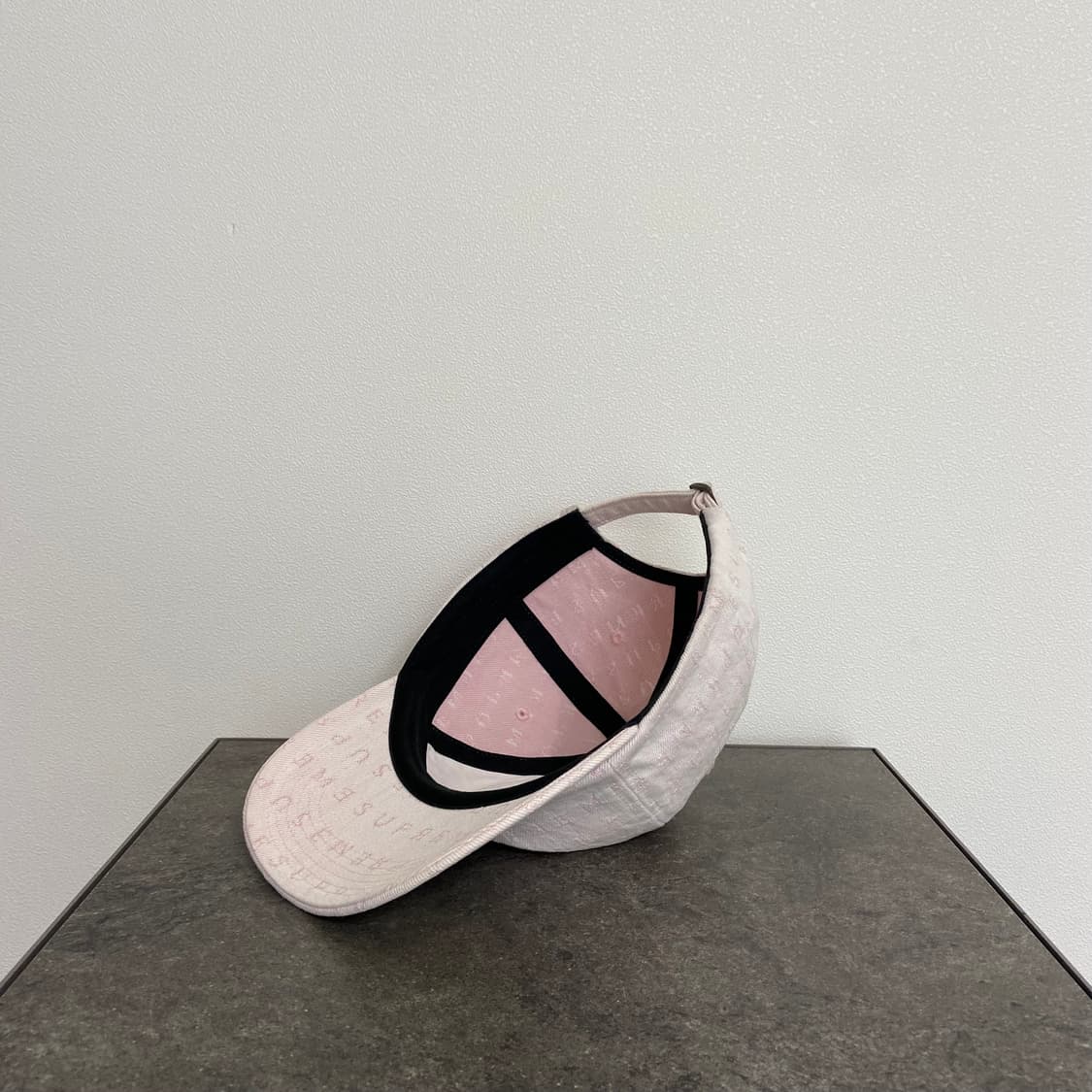 슈프림 자카드 워시드 데님 핑크 볼캡 모자 6패널 캡 상품이미지6