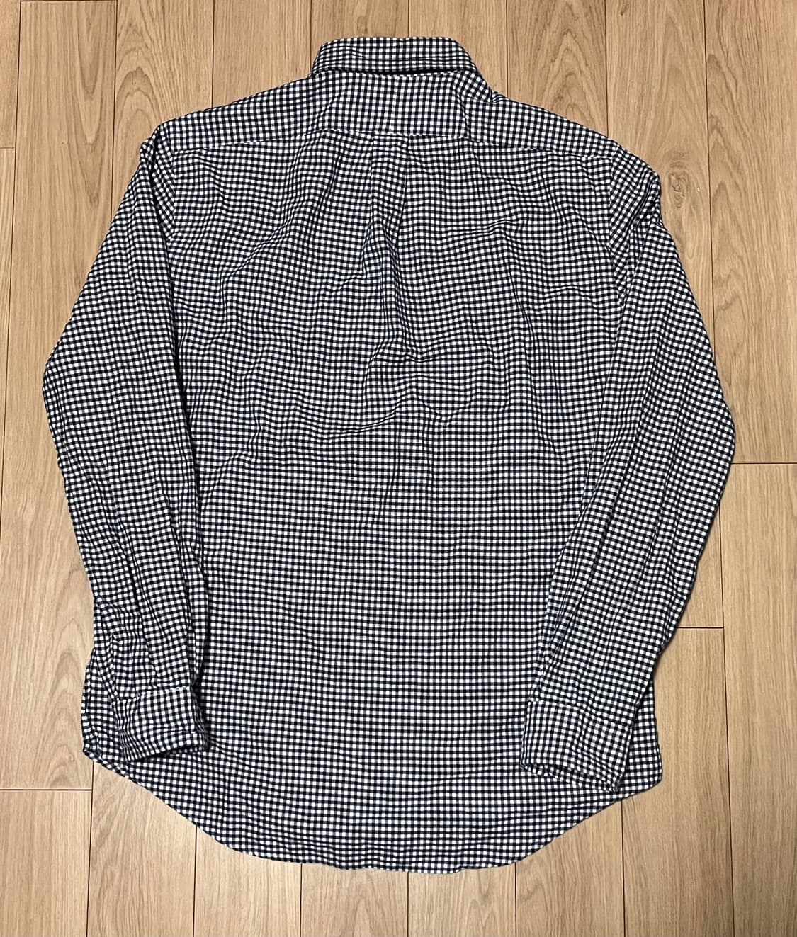 랄프로렌 깅엄체크 셔츠 M 상품이미지3