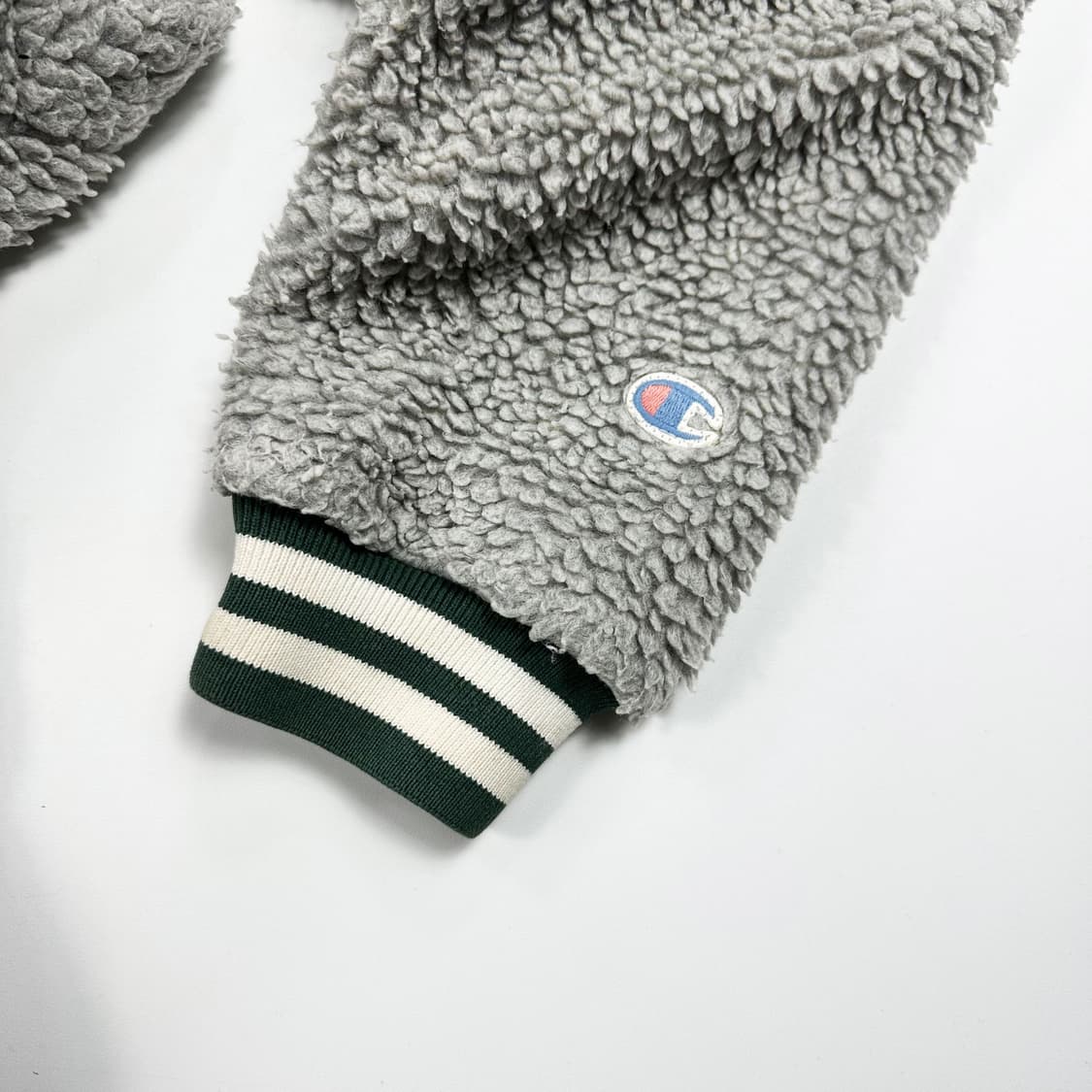 챔피온 재팬 차콜 버튼 후리스 자켓 (L) 상품이미지8