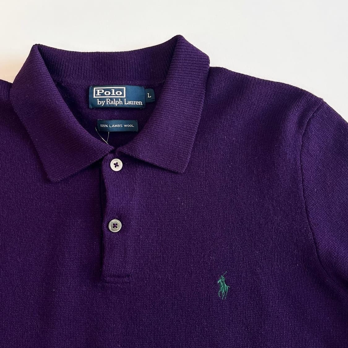 폴로랄프로렌 램스울 카라니트 상품이미지3