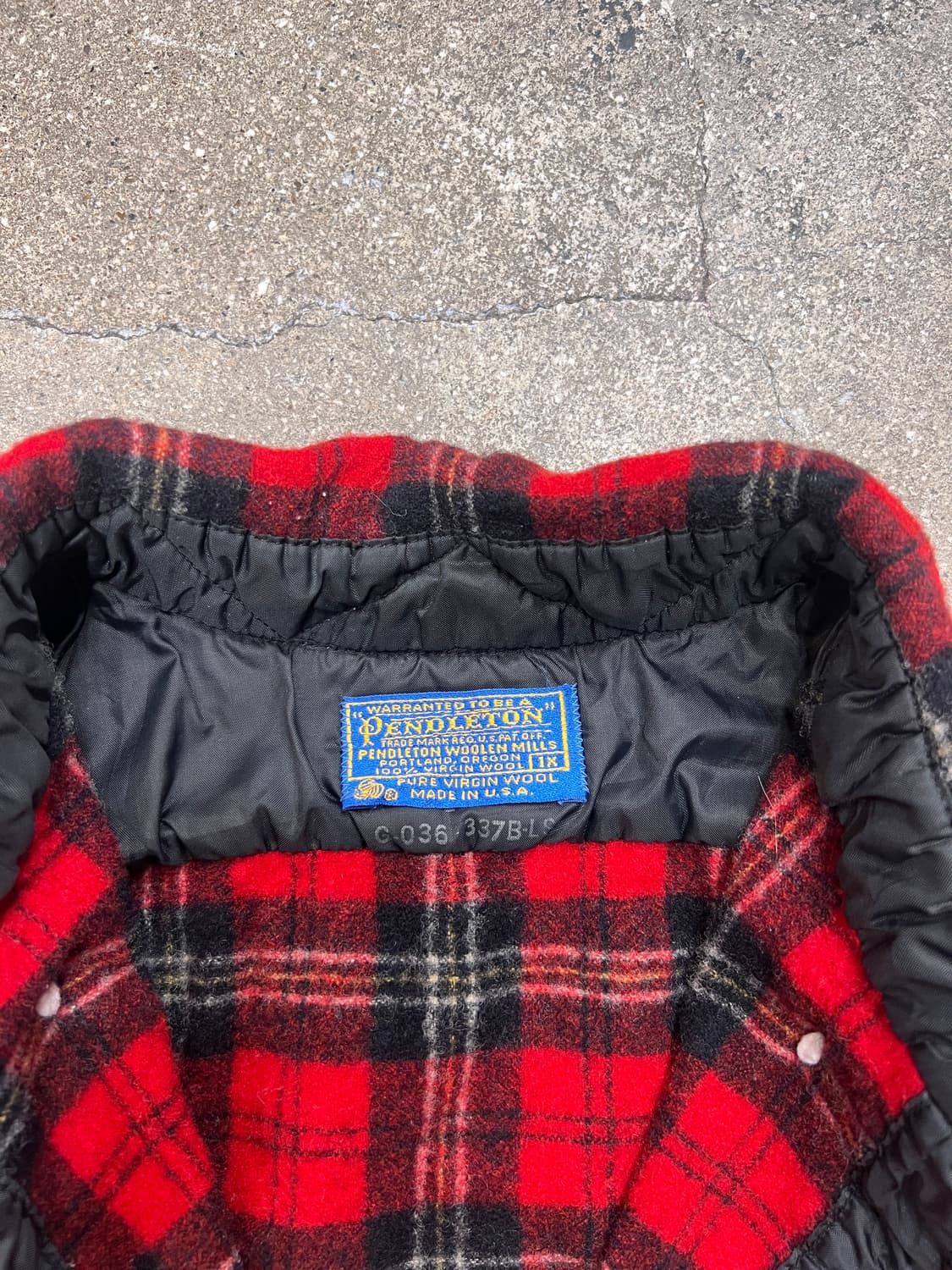 70’s Pendleton Wool Shirts xl 상품이미지3