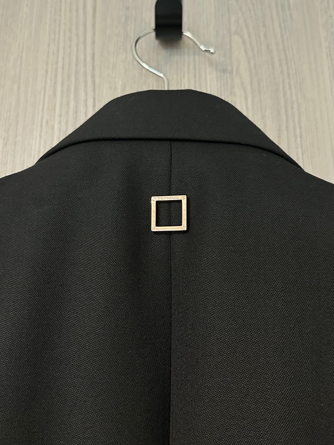 (46, 명작) 우영미 폴딩 블레이저 블랙 상품이미지3