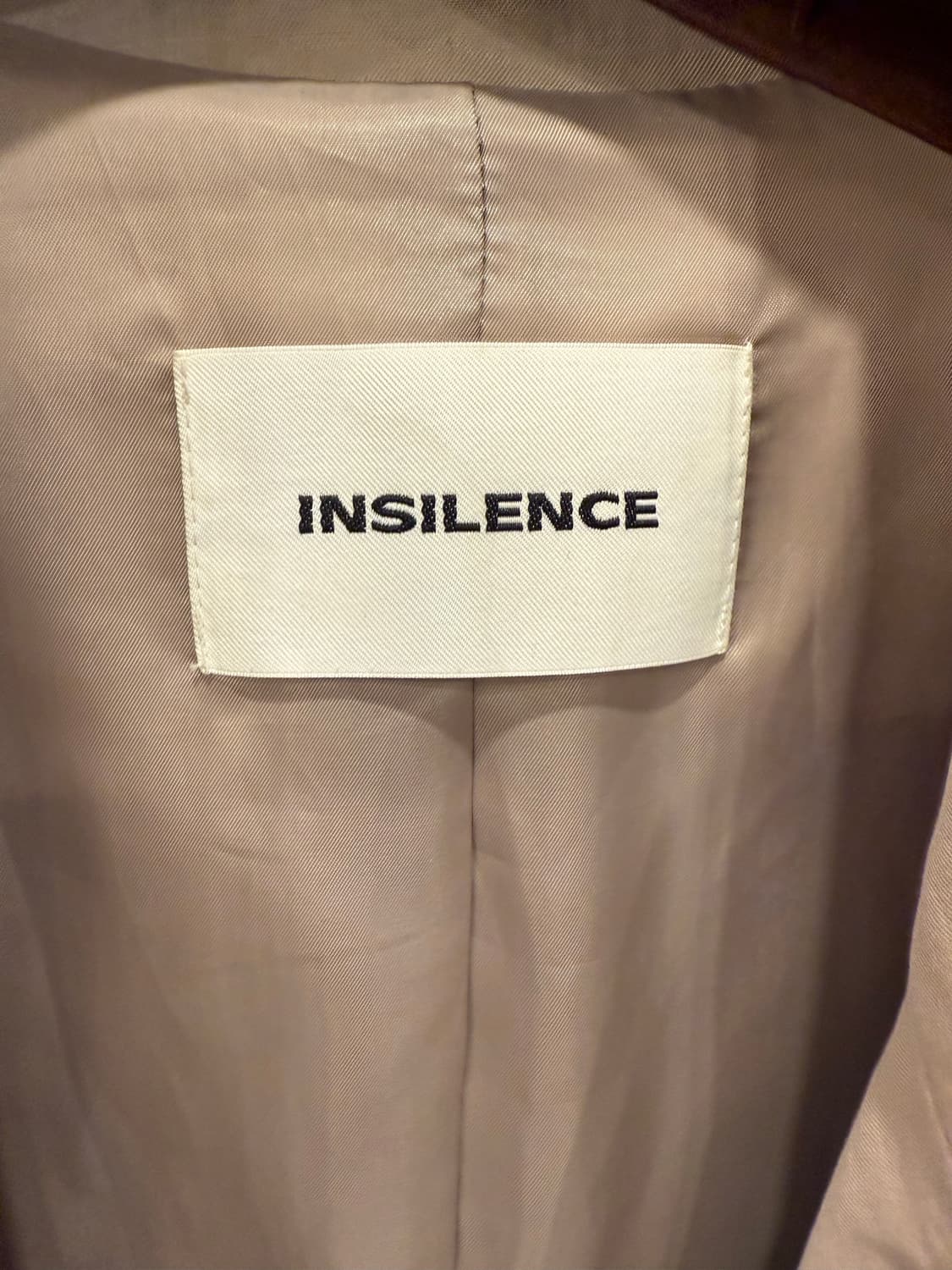 인사일런스 베이지 트렌치코트 상품이미지2
