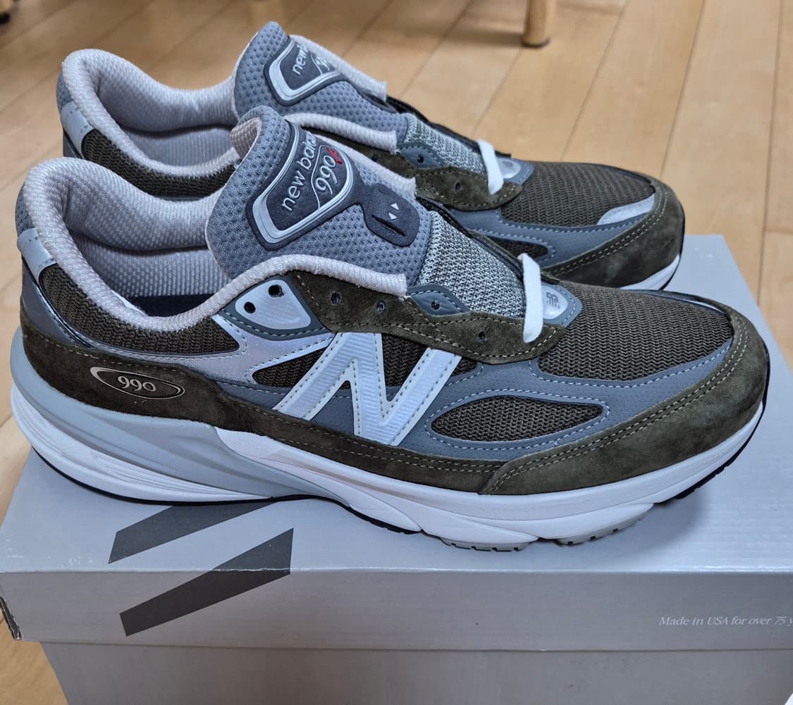 (1회착용)뉴발란스 990V6 275mm 상품이미지3