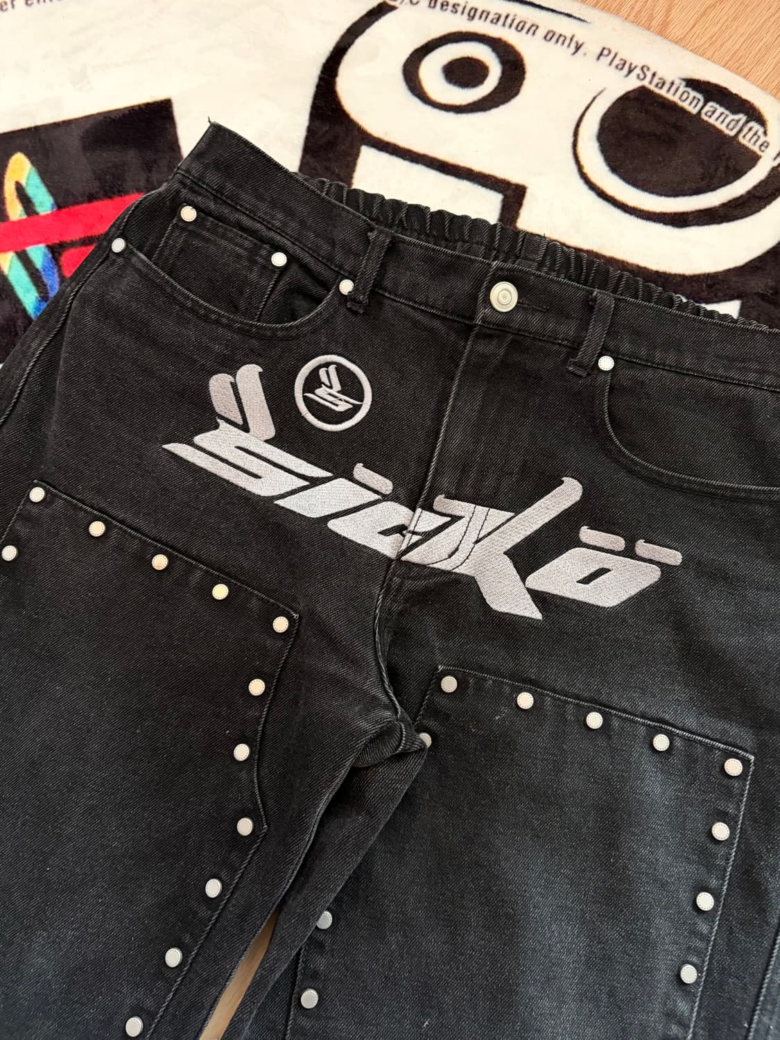 [XL] Sicko x AFB 더블니 스터드데님 상품이미지3