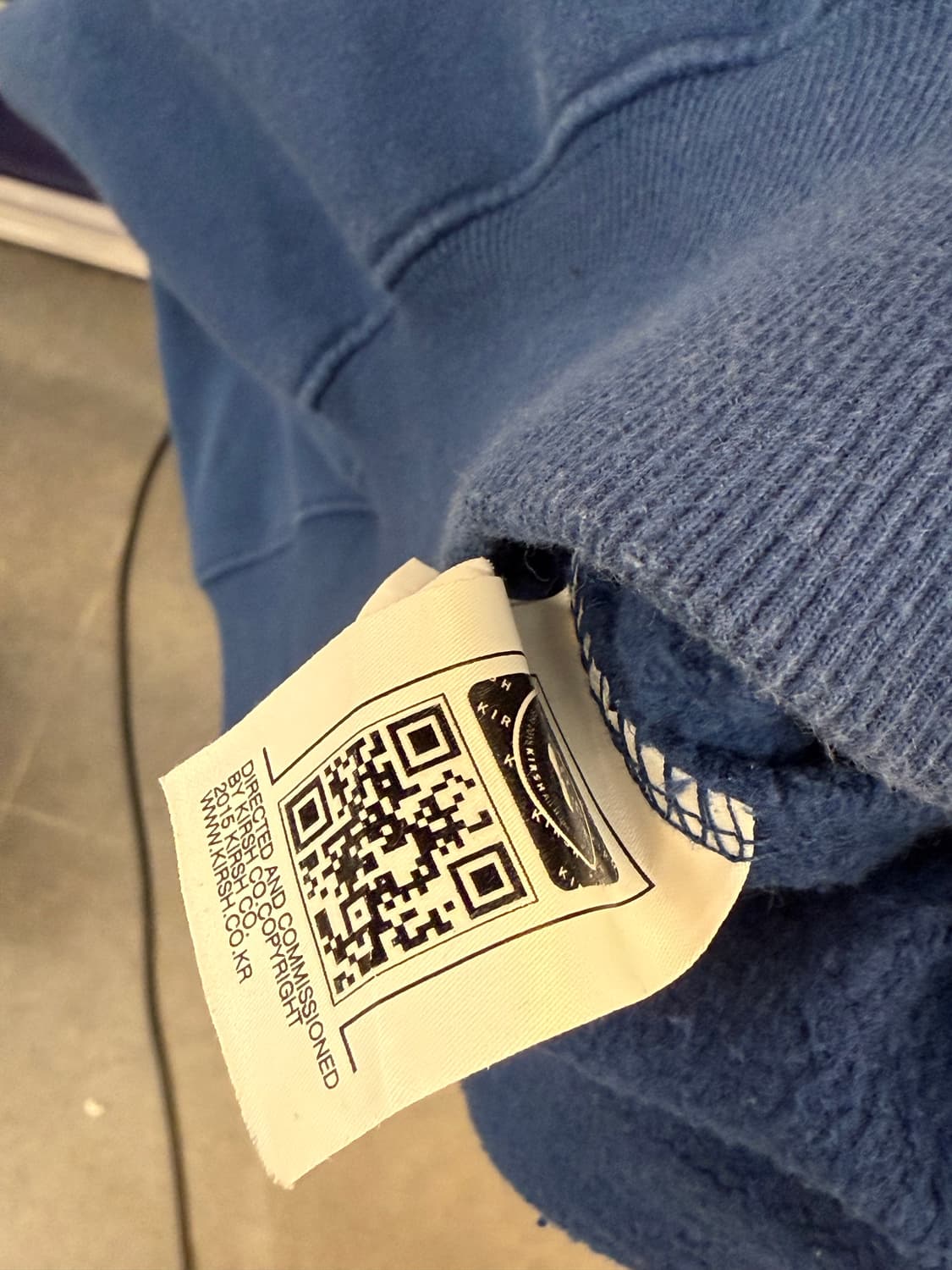 키르시 블루 맨투맨 상품이미지4