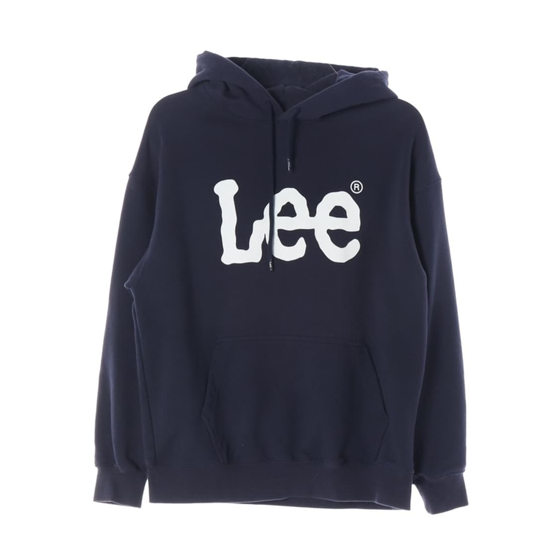 Lee 빅로고 네이비 스웻 후드티 S 상품이미지1