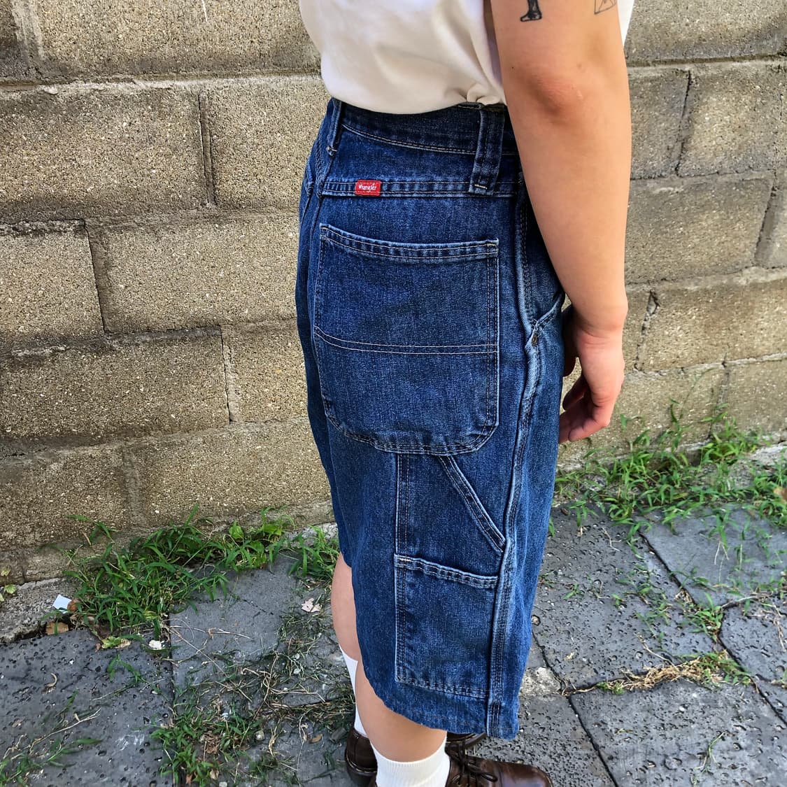Wrangler carpenter denim shorts 상품이미지3