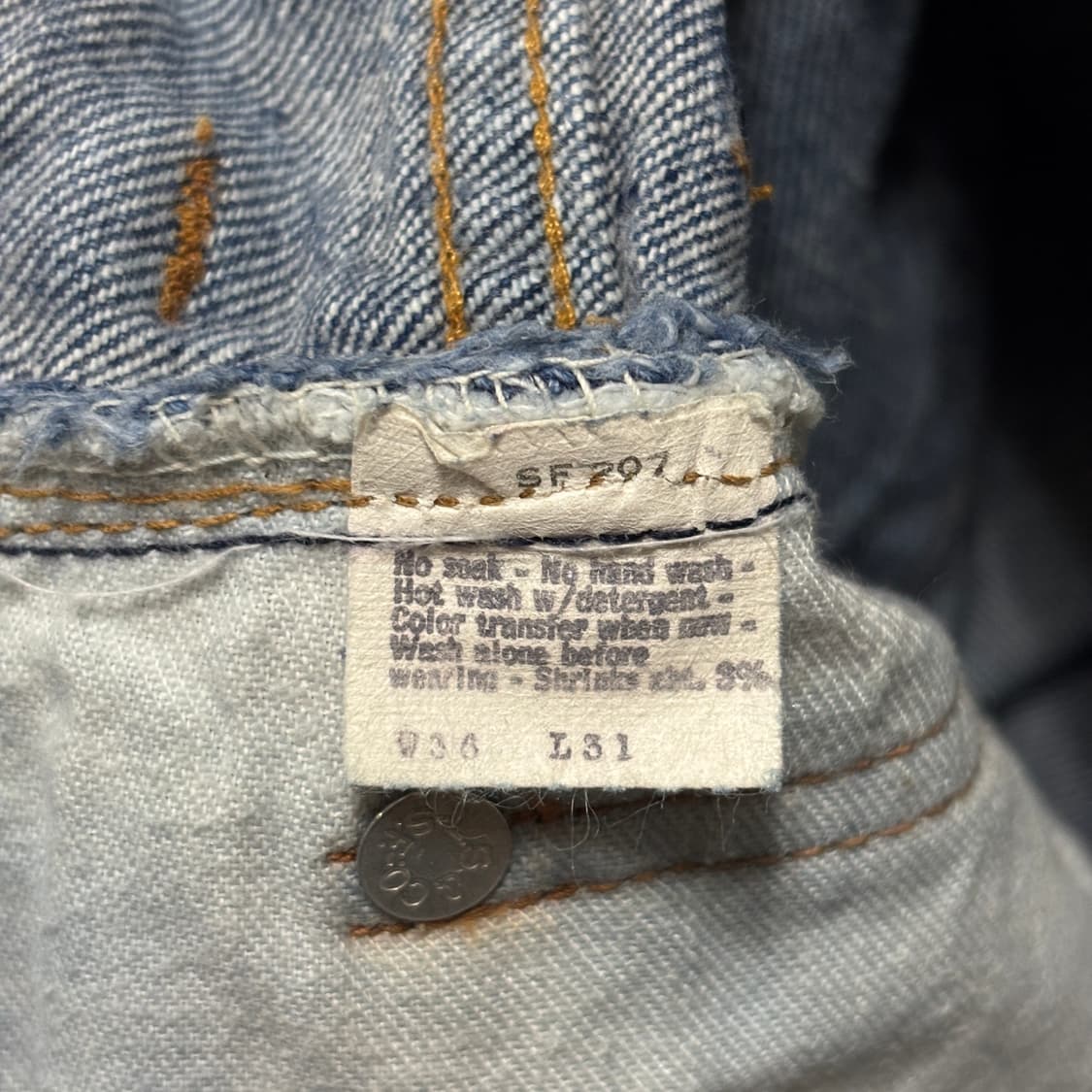 70s 빈티지 리바이스 517 66 전기 허리44.5cm 상품이미지9