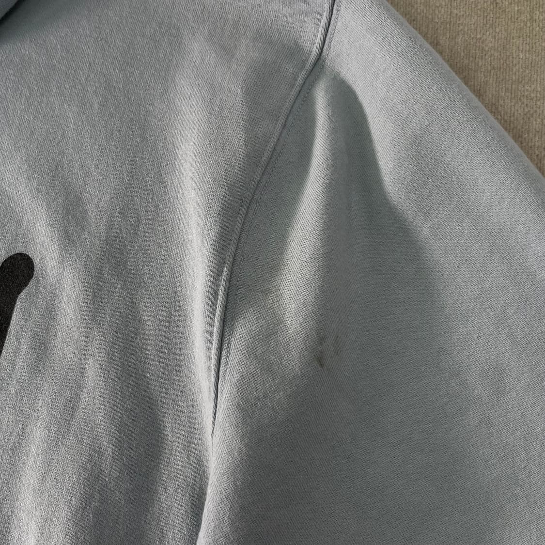 105 스투시 베이직 피그먼트 다이드 라이트블루 후드티 상품이미지9