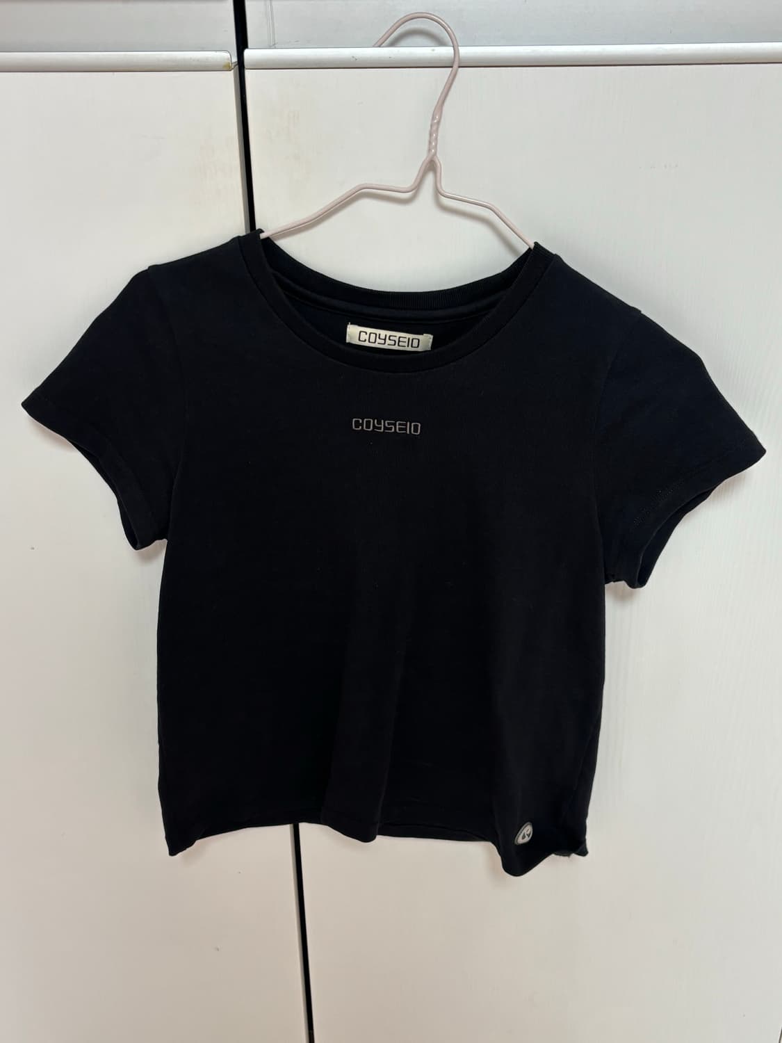 코이세이오 미니 로고 티셔츠 블랙 상품이미지2