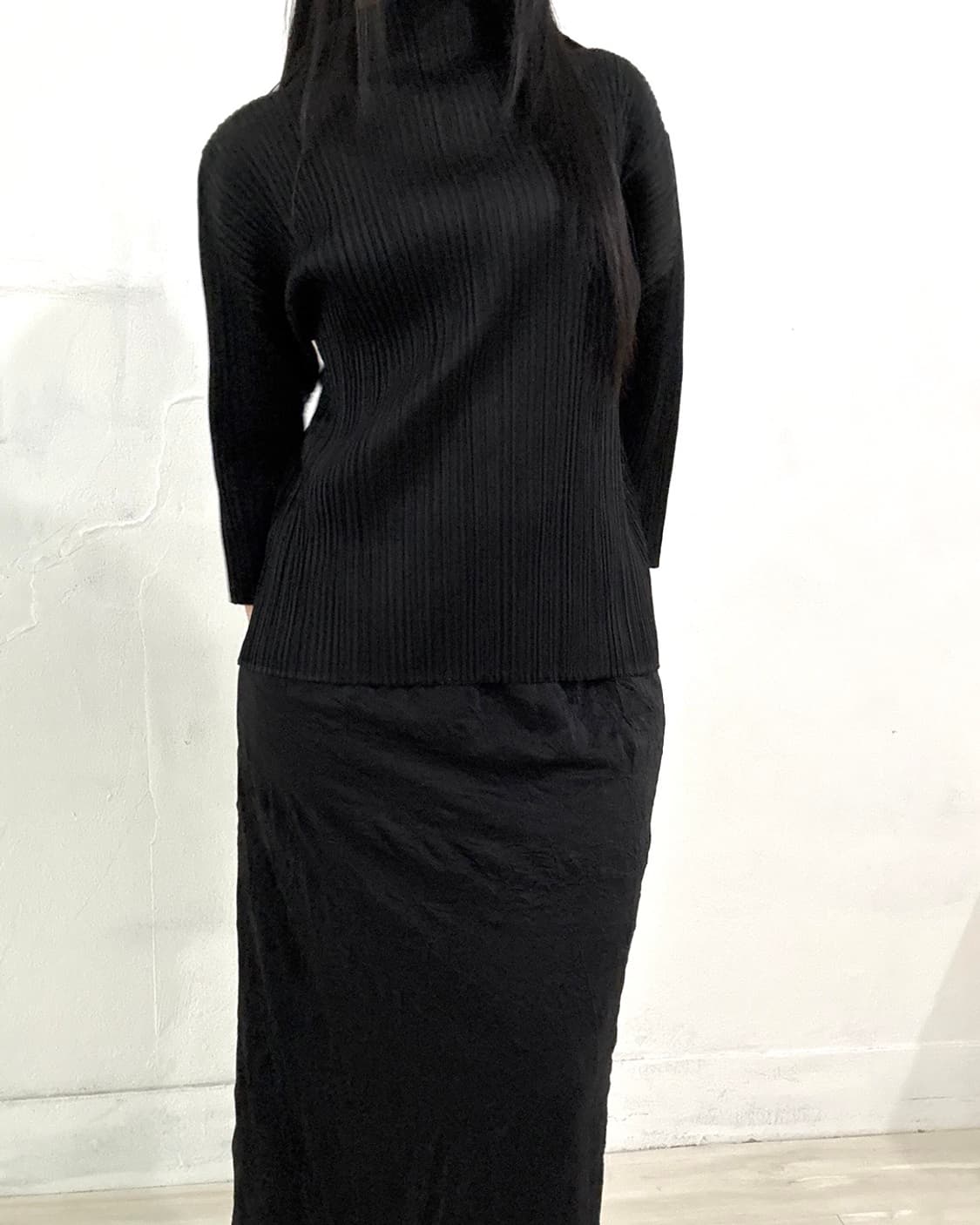 Pleats Please Black Pleated Top 상품이미지6