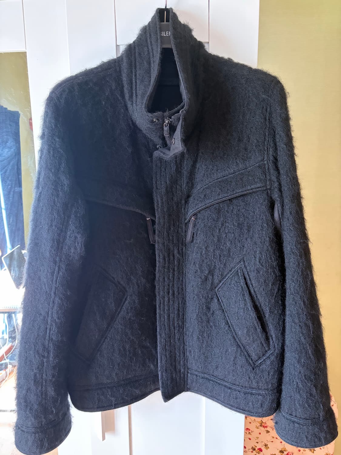 블랙멀 모헤어 자켓 M 상품이미지2