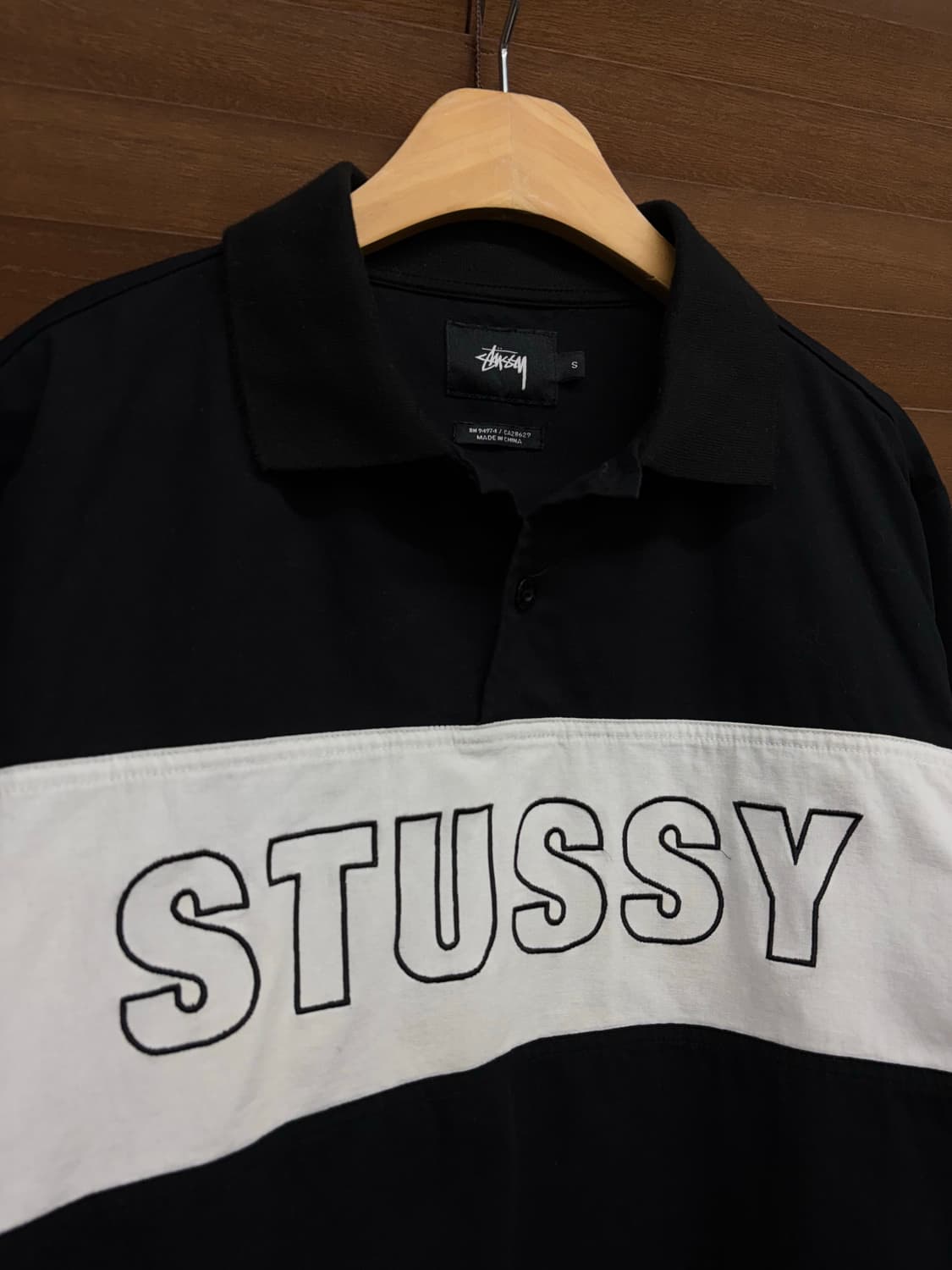 스투시 카라넥 스웻 럭비티 상품이미지3