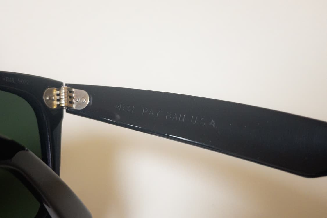 빈티지 바슈롬 레이밴 웨이페어러 블랙 5022 상품이미지8
