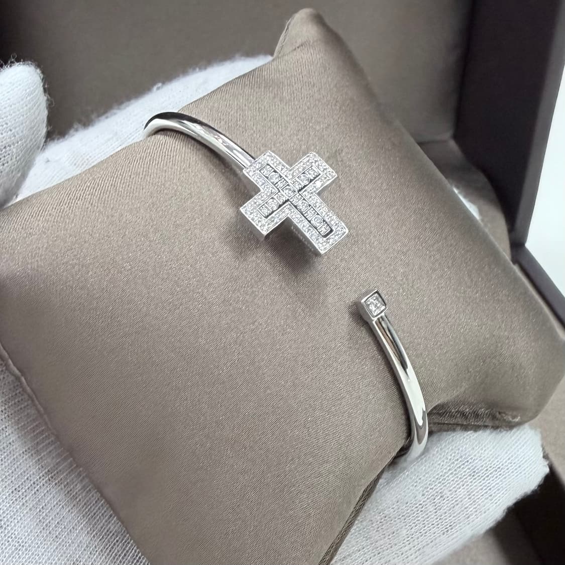 [S급/M] 다미아니 벨에포크 다이아 팔찌 화이트 골드 상품이미지3