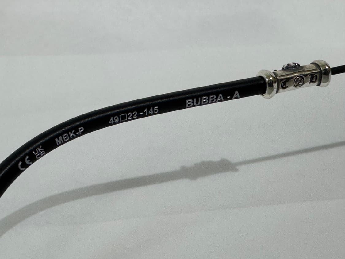 크롬하츠 부바a 아시안핏 메트블랙 새상품 상품이미지6