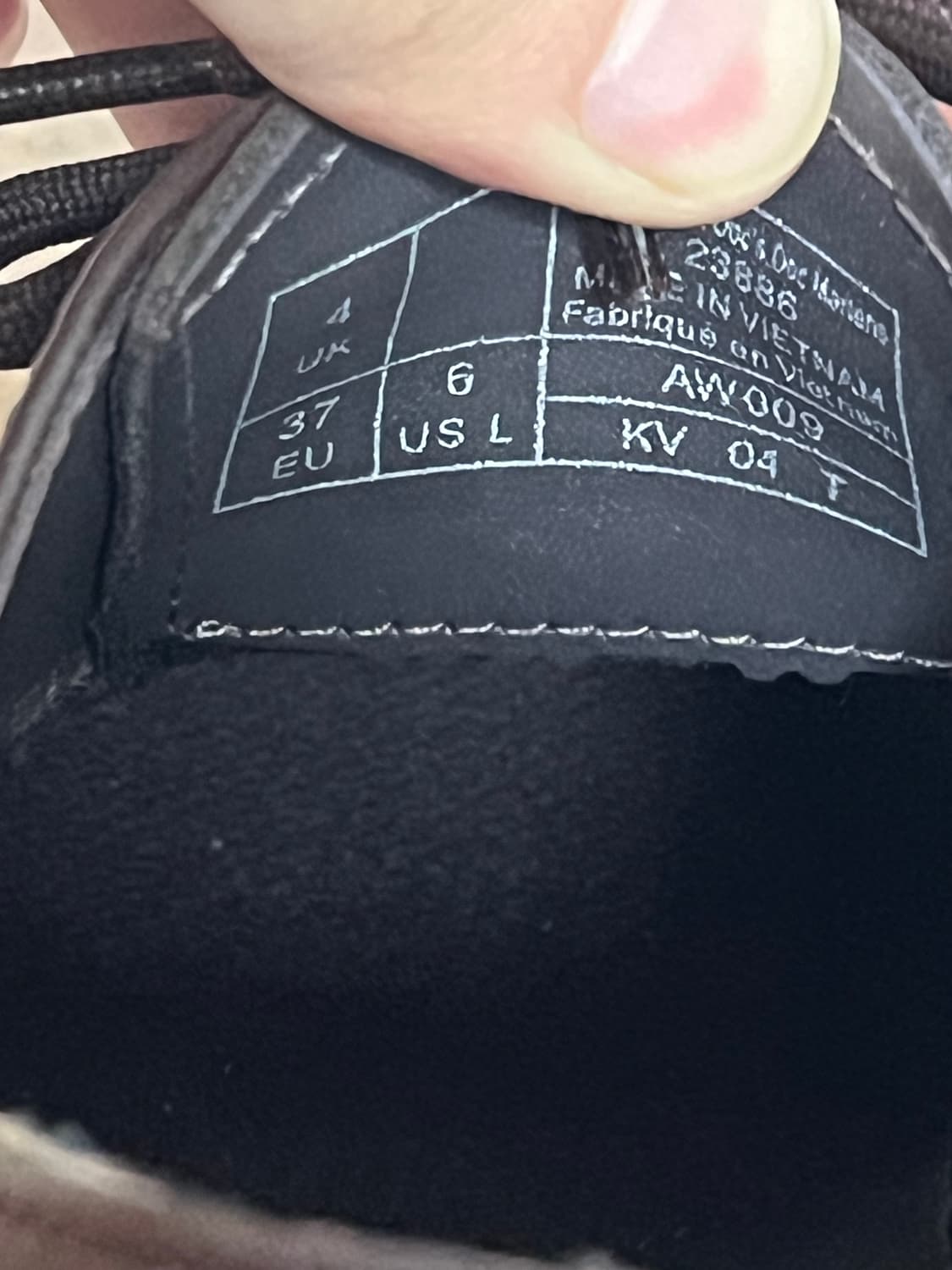 닥터마틴1461 스무스 다크브라운 37(230-235)사이즈 상품이미지5