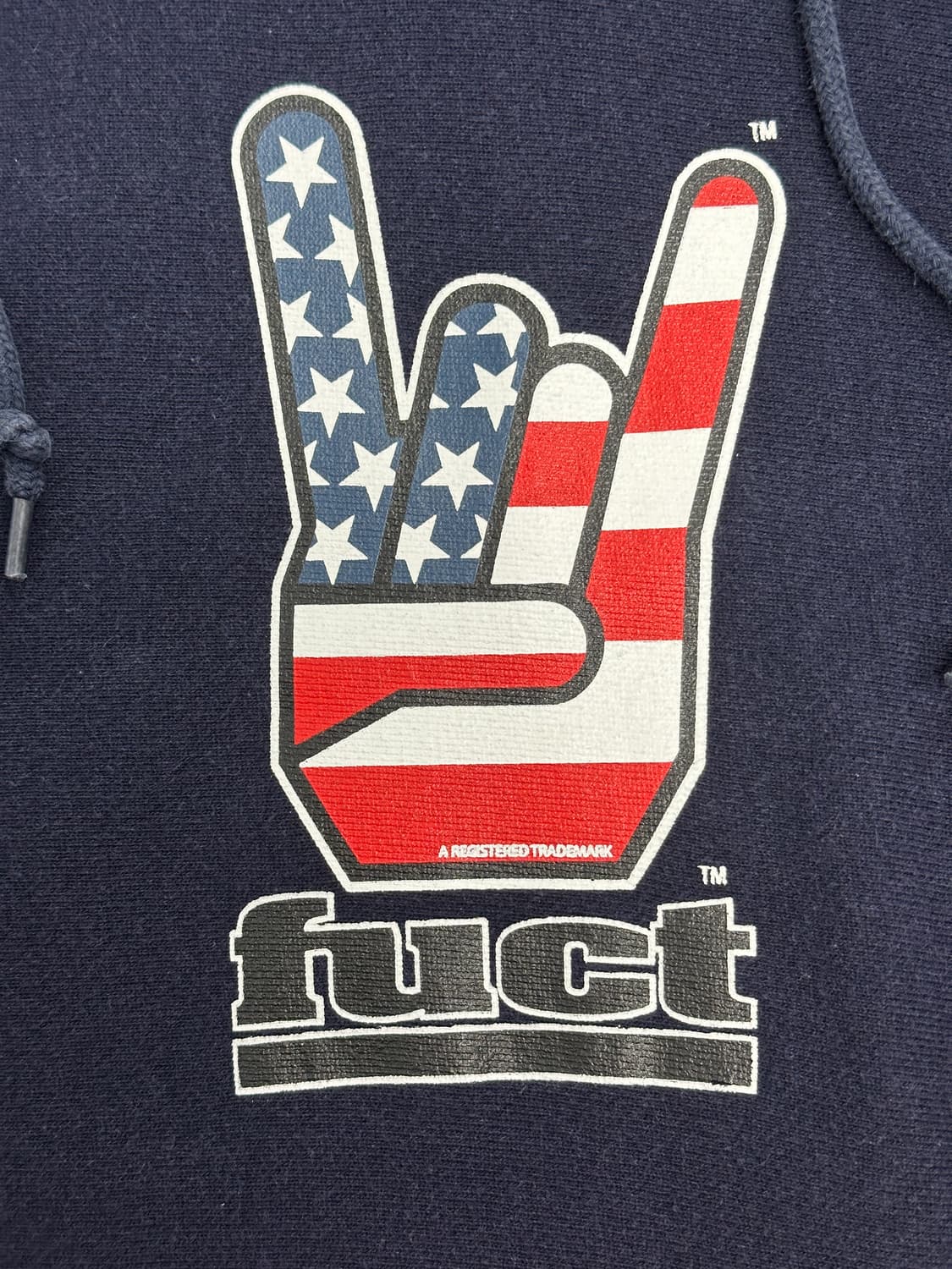 00s FUCT 핸드싸인 후디 XL 상품이미지4