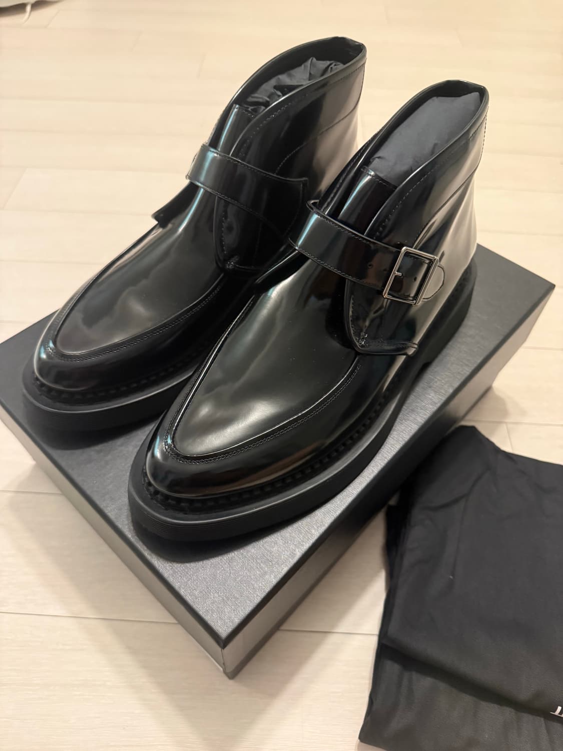 생로랑 SAINT LAURENT 테디 몽크 스트랩 부츠  상품이미지1