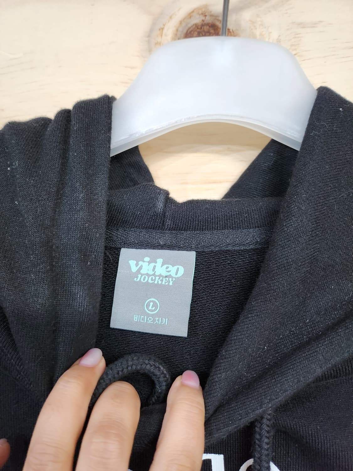 414) 비디오자키 고양이 후드티 상품이미지3