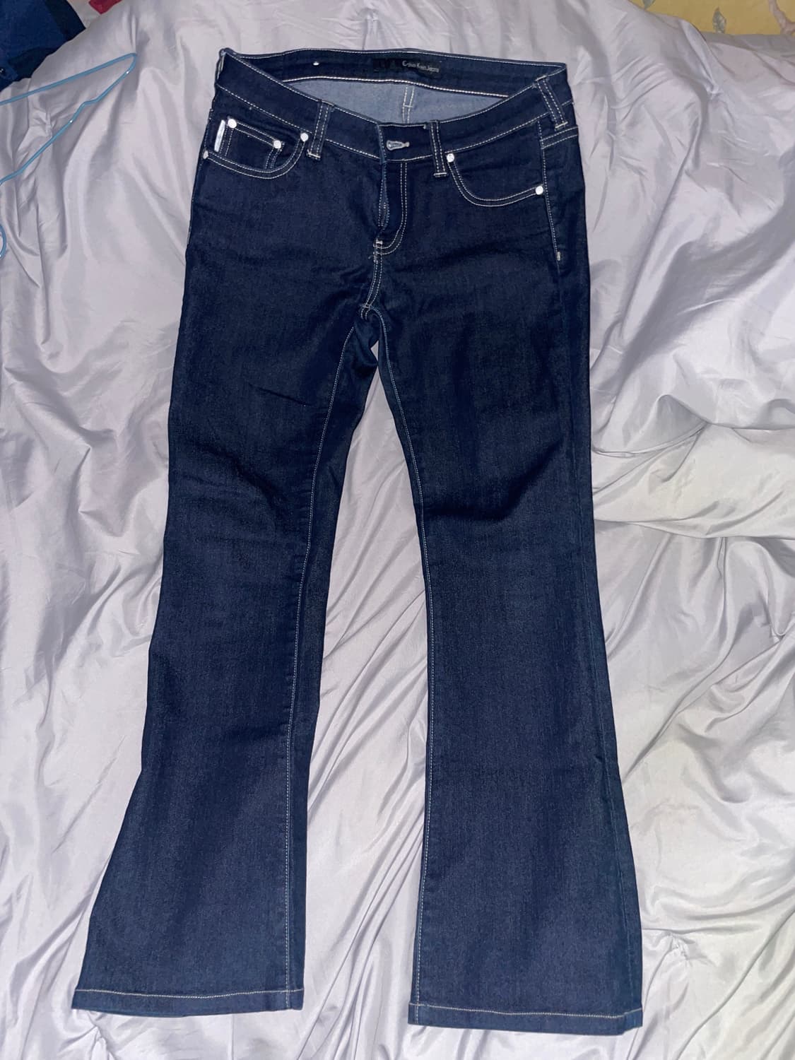 캘빈클라인진 여성 로우라이즈 부추컷 슬림핏 상품이미지2