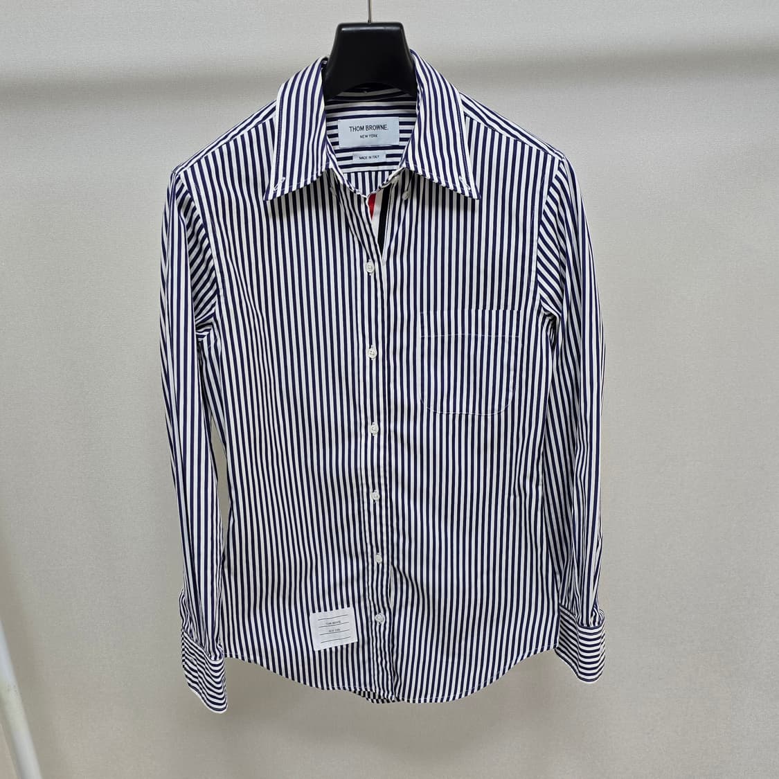톰브라운 히든 삼선 스트라이프 셔츠 38사이즈 판매 상품이미지1