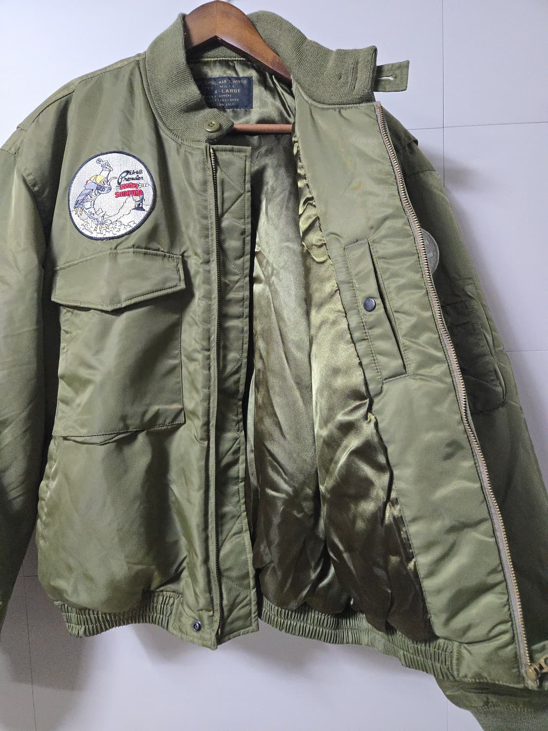 military G-8 wep 플라이트 자켓 XL 실측확인요망 상품이미지8