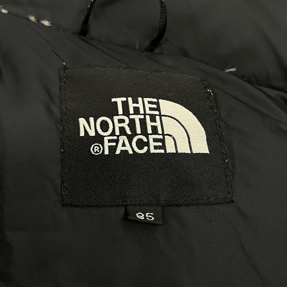 노스페이스 네이비 눕시 숏패딩 85 상품이미지5